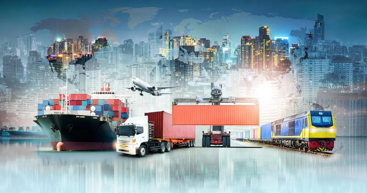 Enterprise logistics operations software dashboard screen