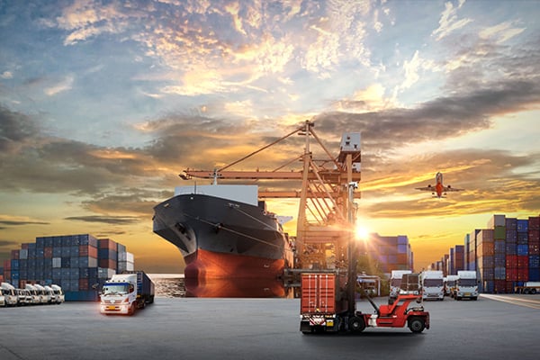 Multi-Modal Transport Cargo Ship
